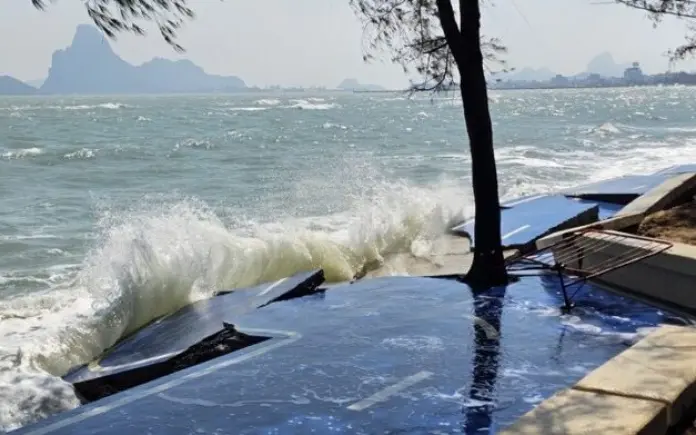 Verheerender Unfall am Khao Kalok Beach: Ausländischer Kitesurfer stirbt bei gefährlichen Wetterbedingungen in Thailand