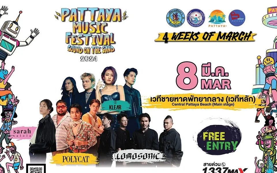 Verkehrshinweise und pattaya music festival 2024 highlights fuer den 8 9 maerz d1bbce31