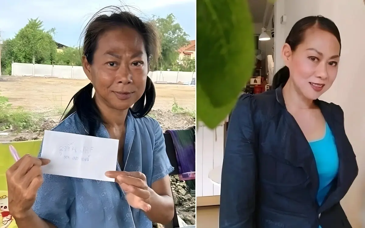 Viral erfolg in thailand obdachlose frau mit mehrsprachigkeit begeistert die internetgemeinde 70e4f36c