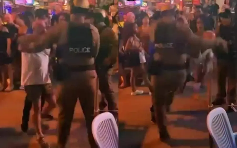 Viral video aus phuket polizei geht hart gegen auslaendischen mann vor netz gespalten 55248652