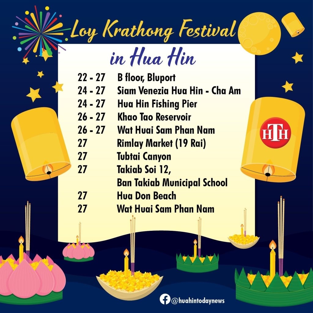Wo man loy krathong in hua hin feiern kann db47b74f