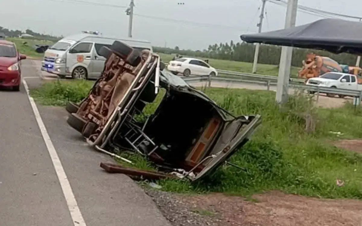 19 Kinder nach Crash im Krankenhaus