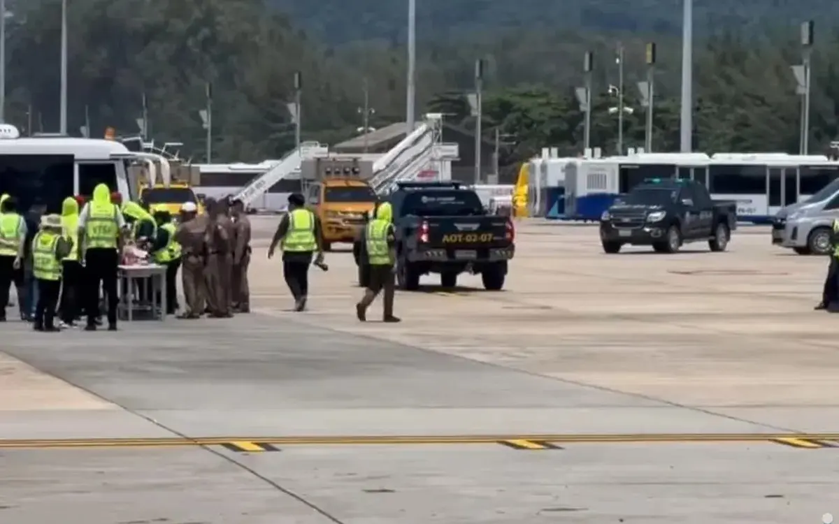 UPDATE: Notlandung! Falscher Bomben-Alarm im Phuket-Jet