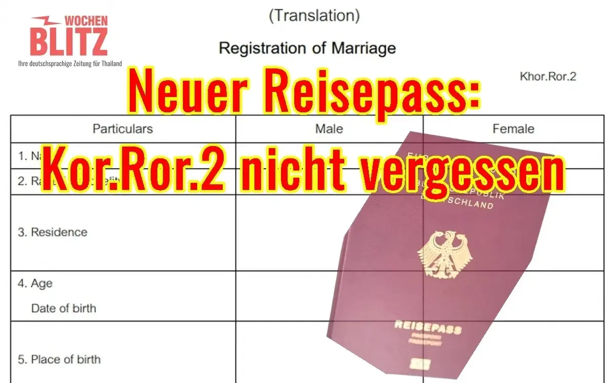 Heirat, Pass, Stress? Lösung: Passnummer geändert – und jetzt?
