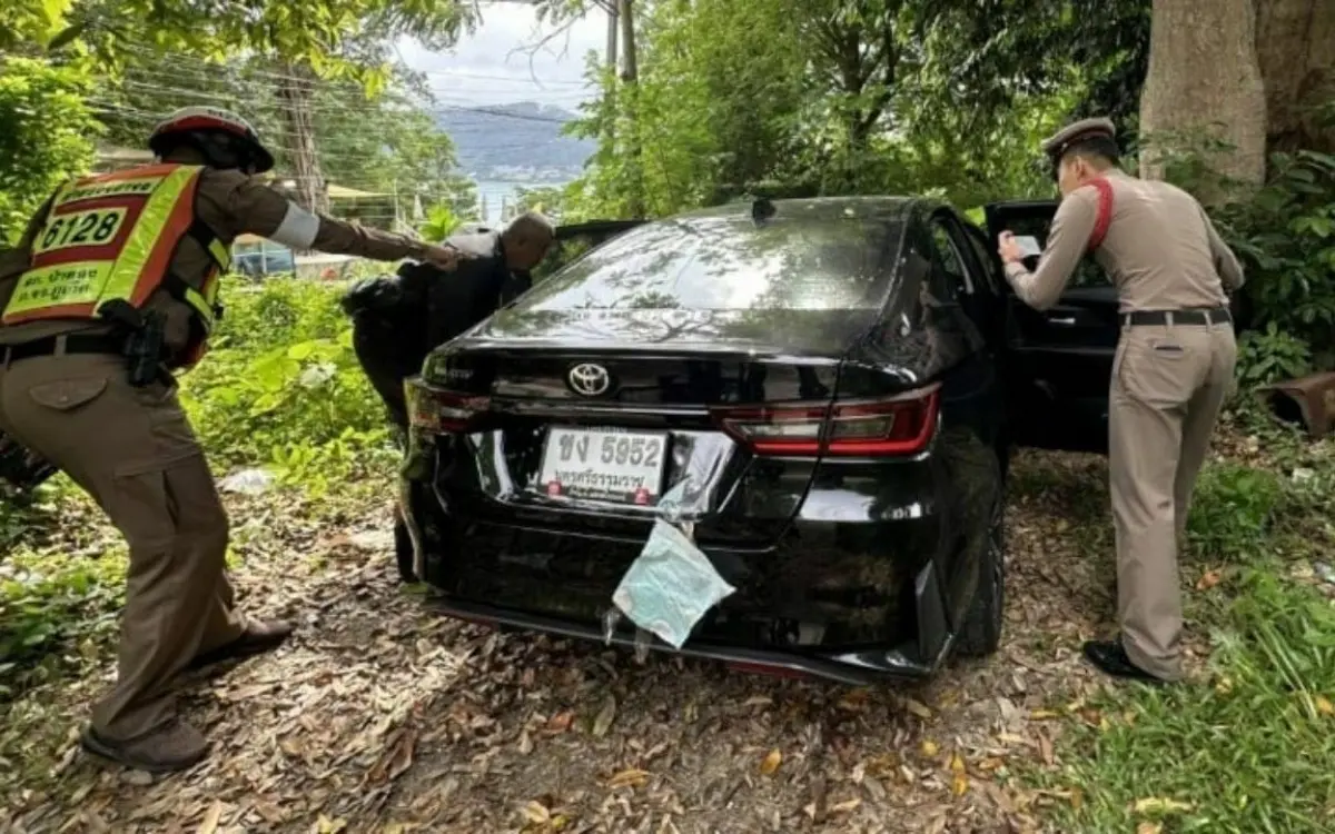 Mysteriöses ausländisches Auto in Patong – Alarm in der Touristenhochburg