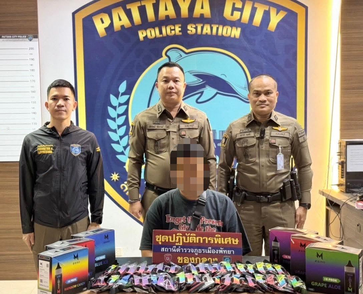 Thailands Vape-Verbot: Polizei stellt E-Zigaretten sicher