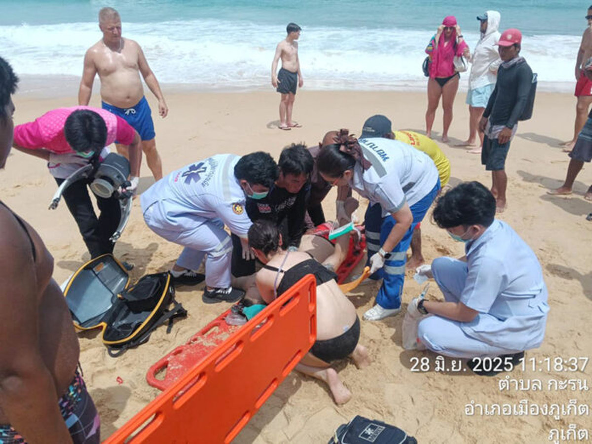 Monsun-Gefahr! Schon wieder Tourist an Karon Beach ertrunken