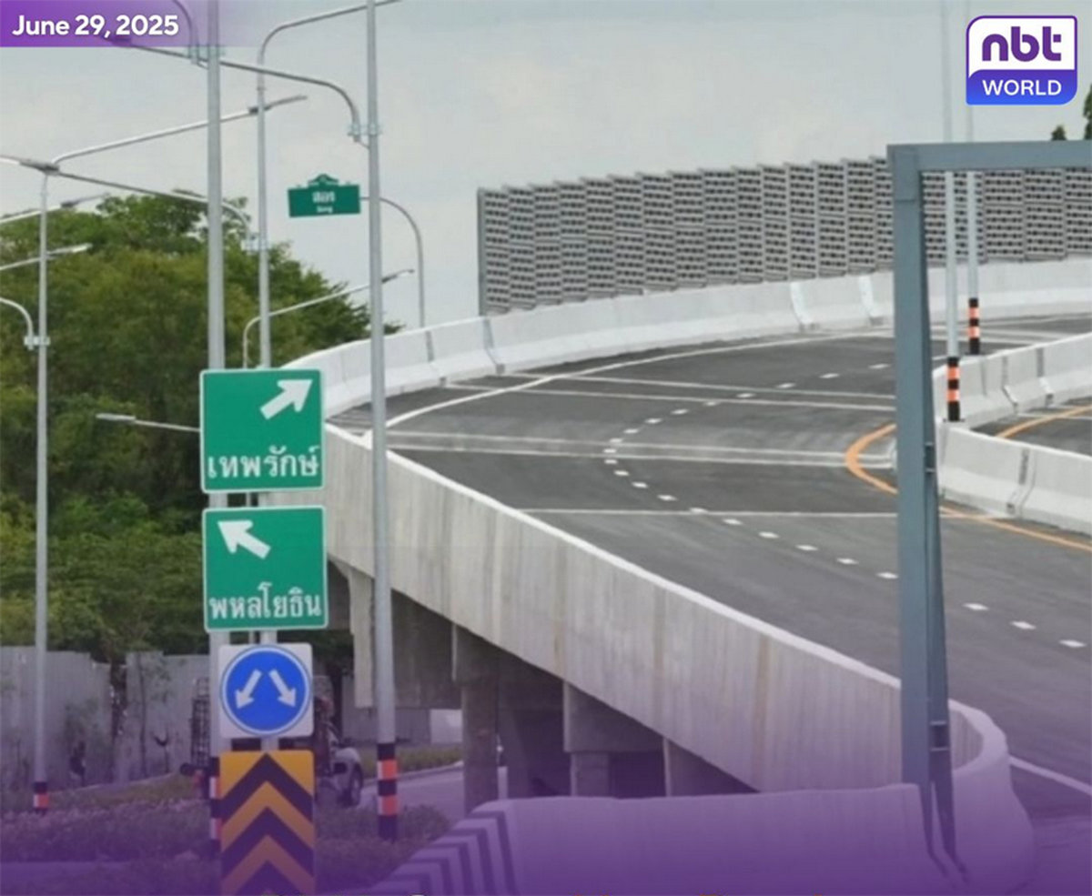 Bangkoks neue Wunder-Straße ist endlich fertig