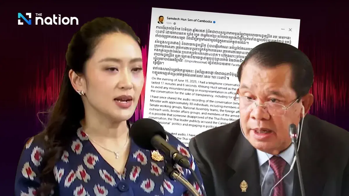 Grenzkrise Thailand–Kambodscha: Wir veröffentlichen das ganze Telefonat