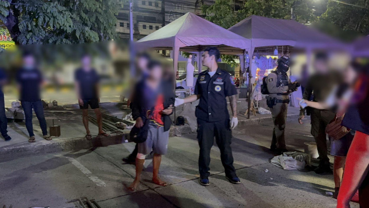 Marktschlägerei in Pattaya: Verletzter nach Musikstreit