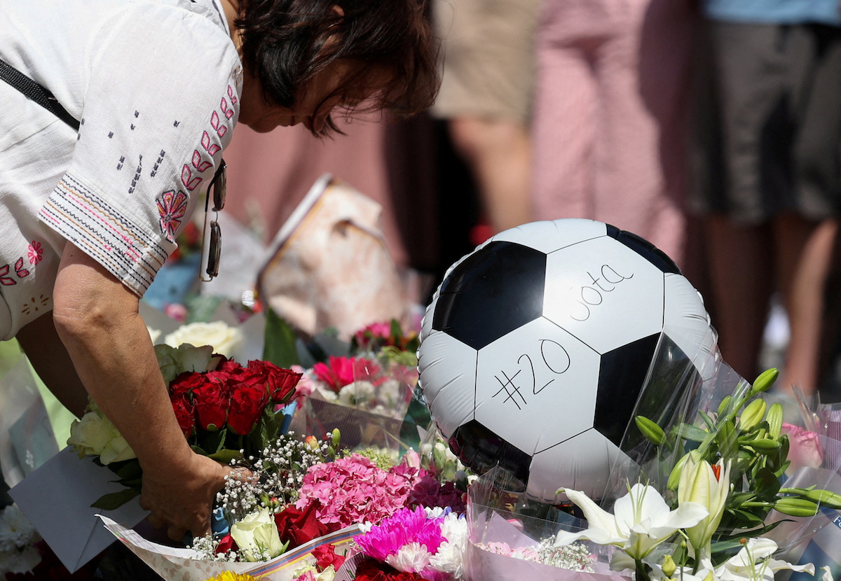 Liverpool’s Portuguese forward Diogo Jota dies in car crash in Spain