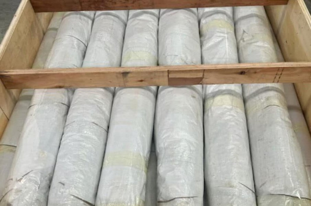 597 kg Meth in Stoffrollen entdeckt – Wie drei Australier aufflogen