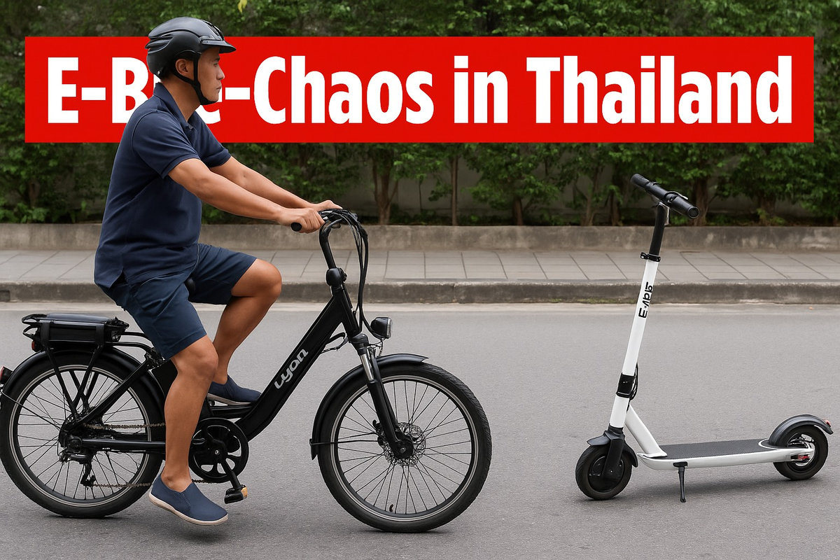 E-Bikes und E-Scooter in Thailand: Boom ohne klare Regeln