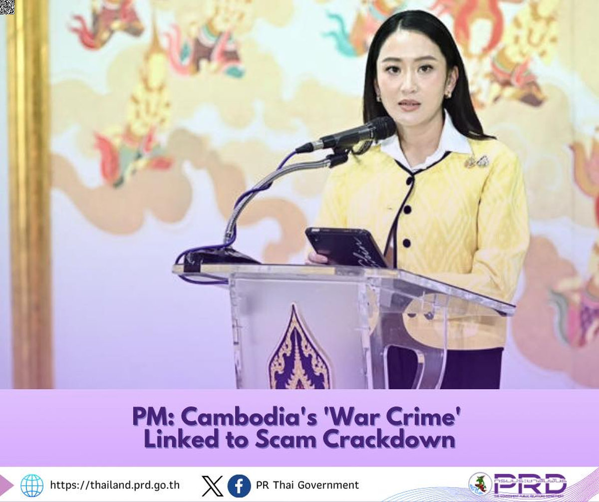 Paetongtarn: Grenzkonflikt wegen Anti-Betrugs-Kampagne entfacht?