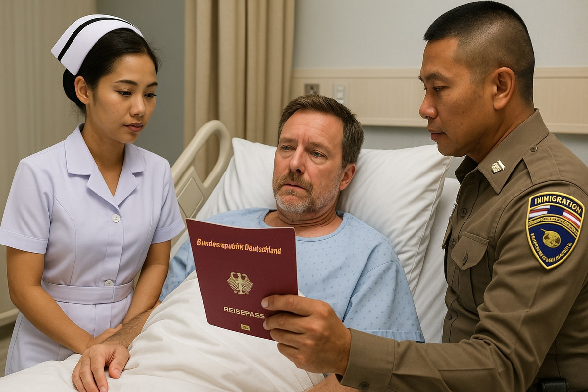 Visumverlängerung bei medizinischer Reiseunfähigkeit