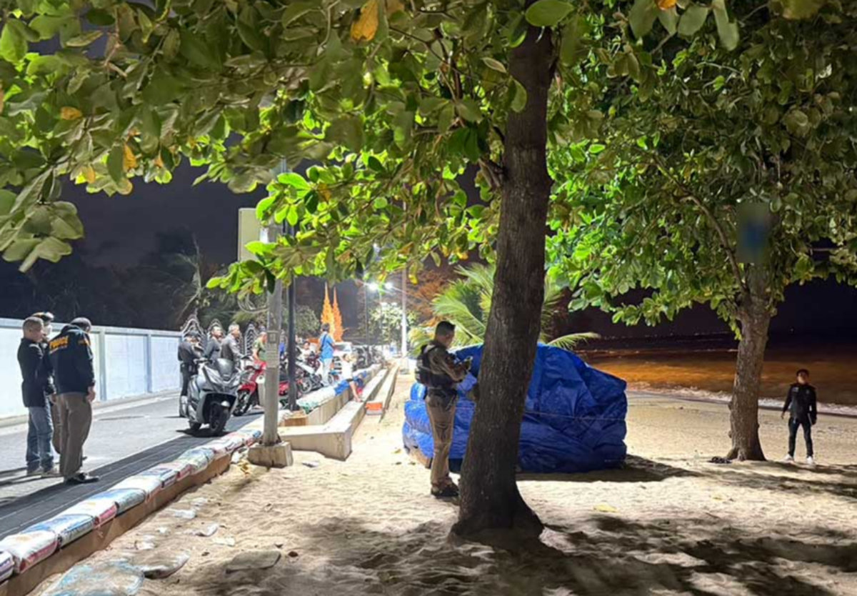 Schockfund am Strand von Pattaya