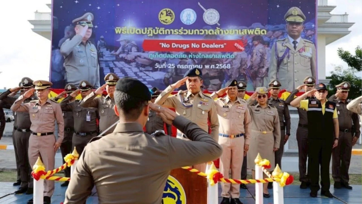 43 Festnahmen bei Drogenrazzia auf Phuket