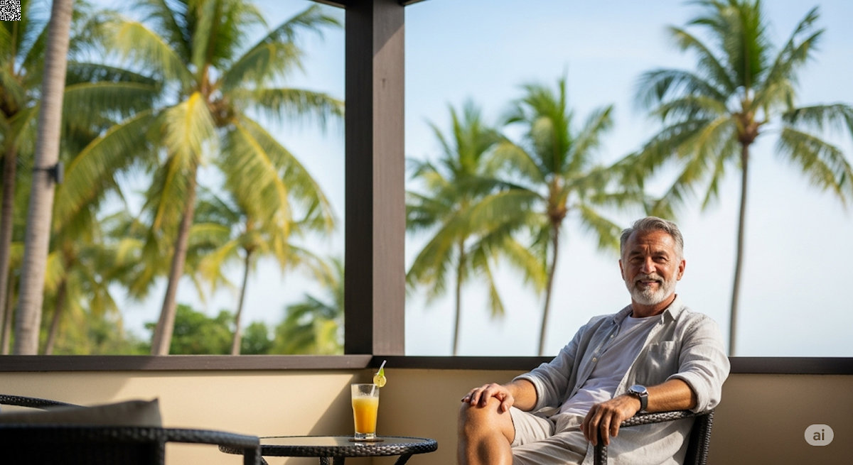 Mit 67 nach Thailand