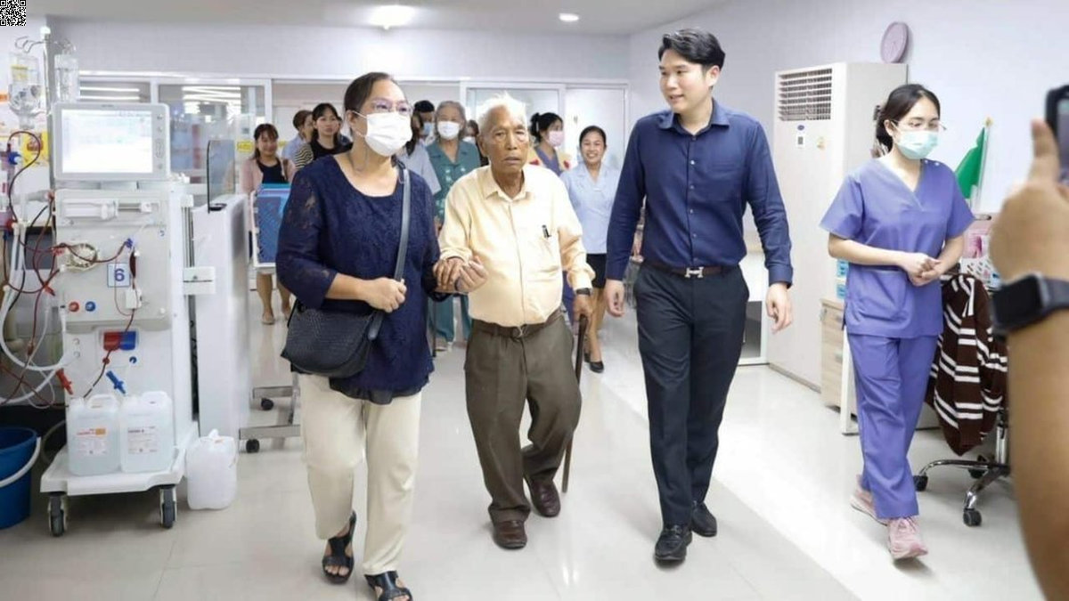 Multimillionär spendet Millionen für Ang Thong Krankenhaus