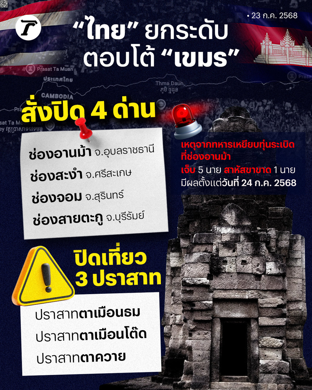 Militärischer Zwischenfall – Regierung ruft Notfallplan aus