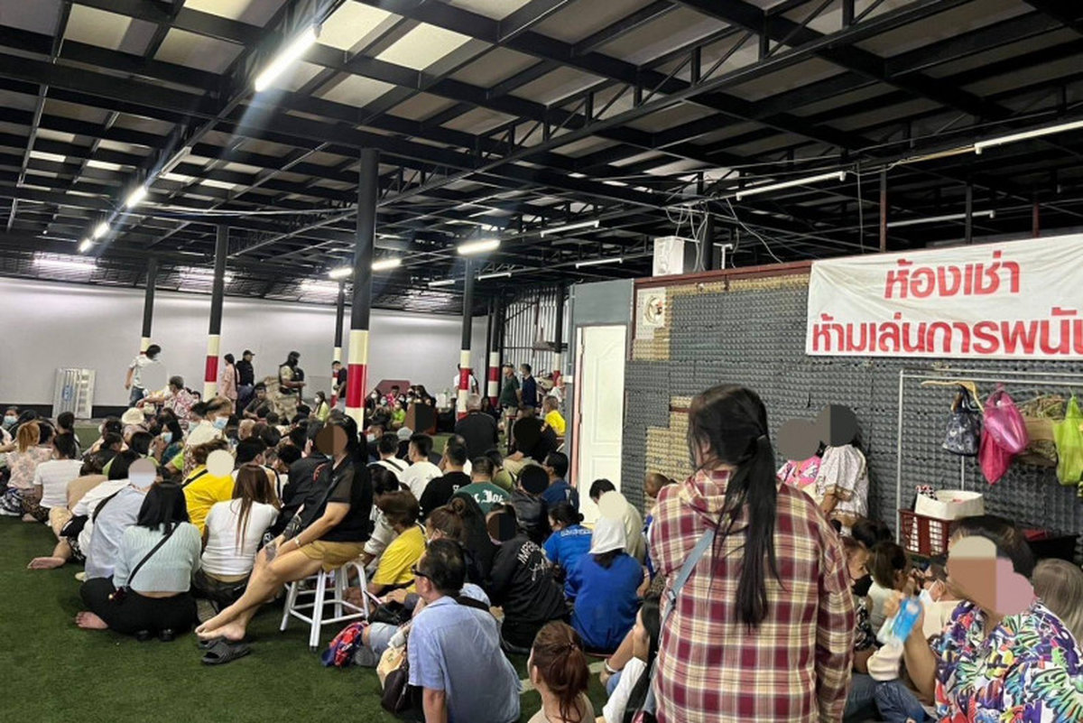 Bangkok räumt illegales Casino aus – 200 Festnahmen