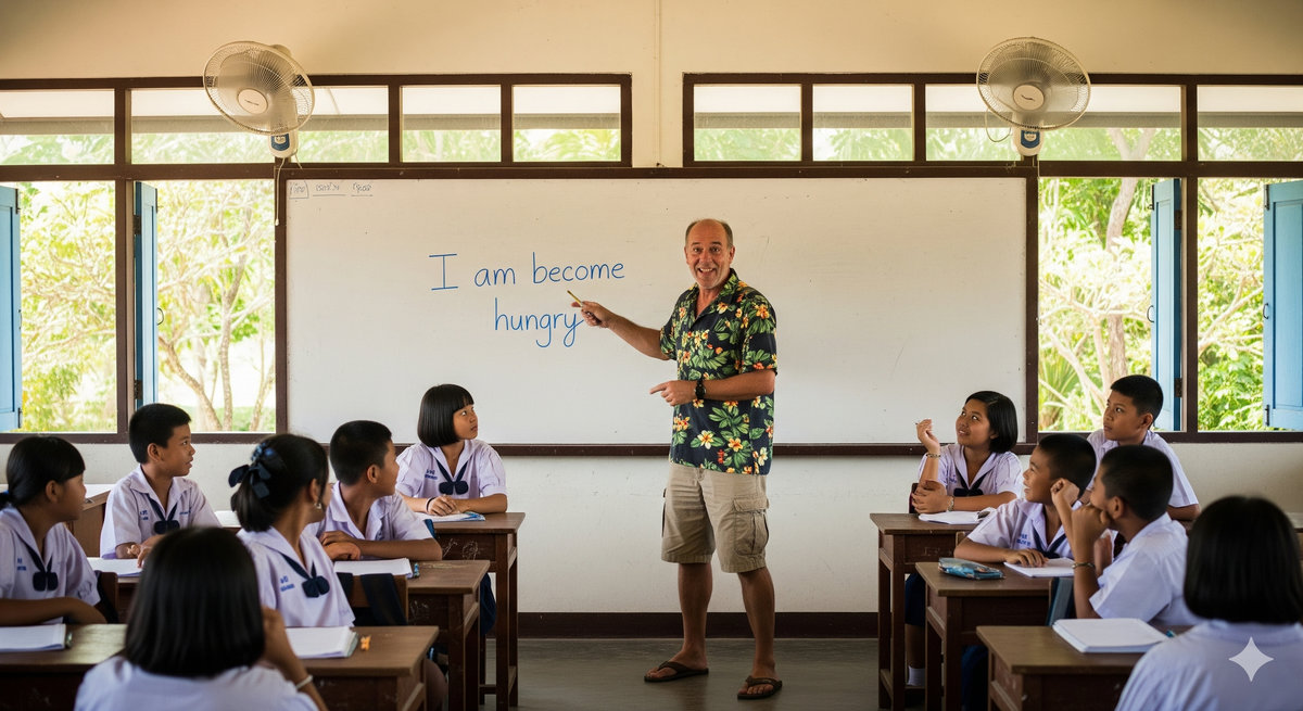 Bier-Expertise genügt: Wie Klaus aus Dortmund Thailand unterrichtet