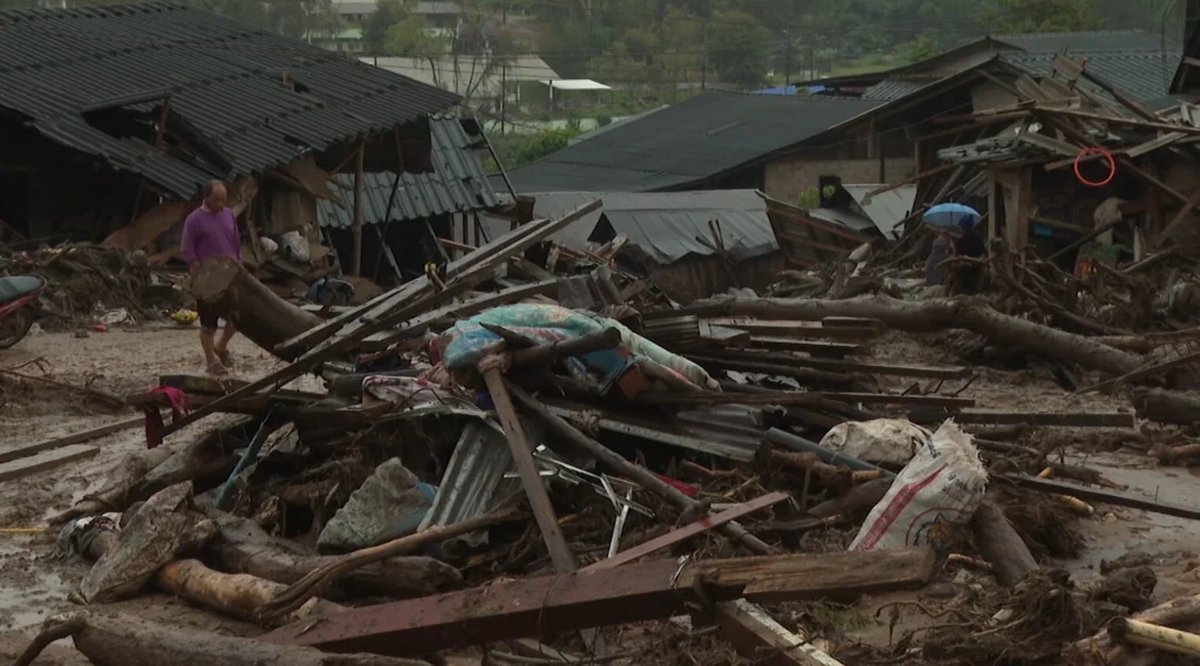 Erdrutsch in Chiang Mai: Vier Tote, fünf Vermisste