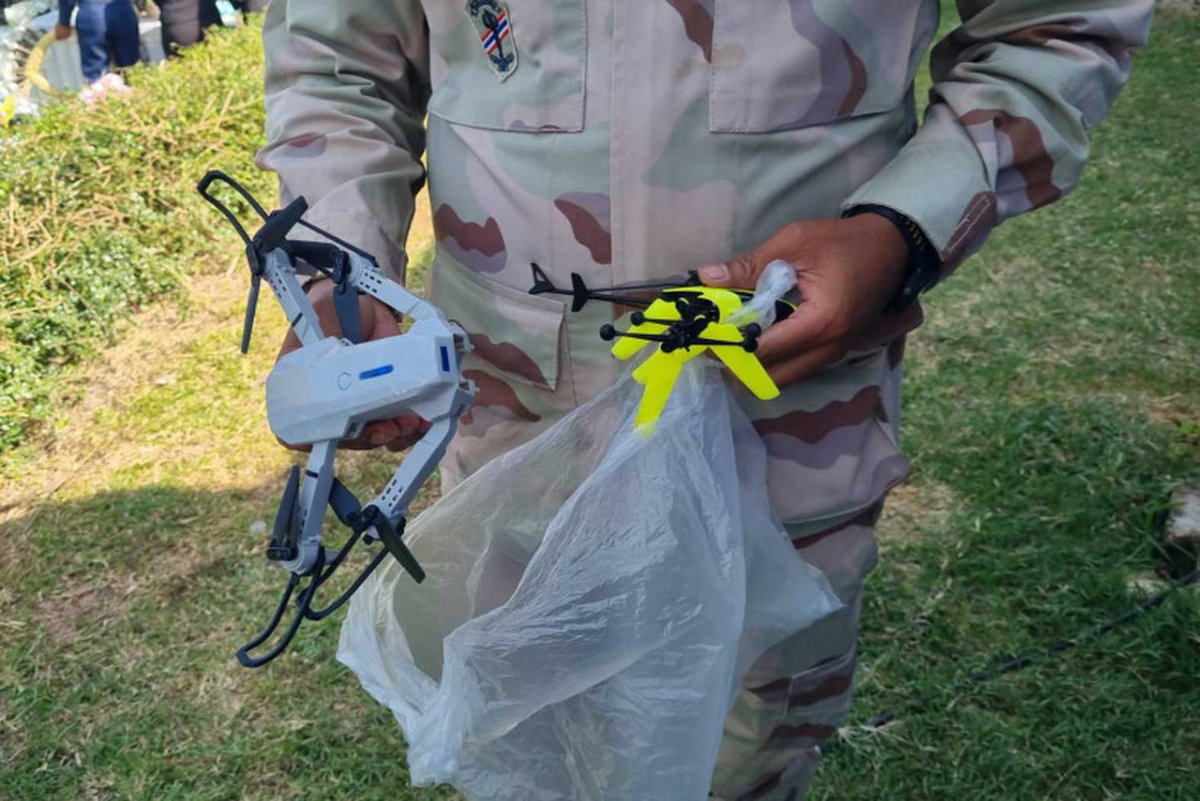 Spionage-Drohnen gesichtet