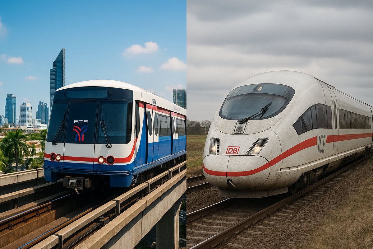 Thailand demütigt Deutsche Bahn: BTS unschlagbar!