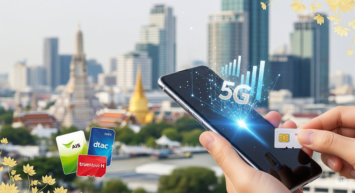 Thailand SIM-Karte 2025: Unbegrenztes Internet günstig