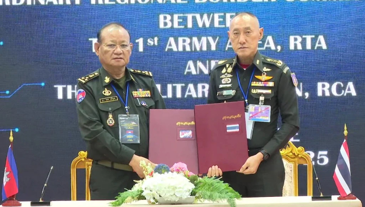 Thailand und Kambodscha bestÀtigen WaffenstillstÀnde an Grenze