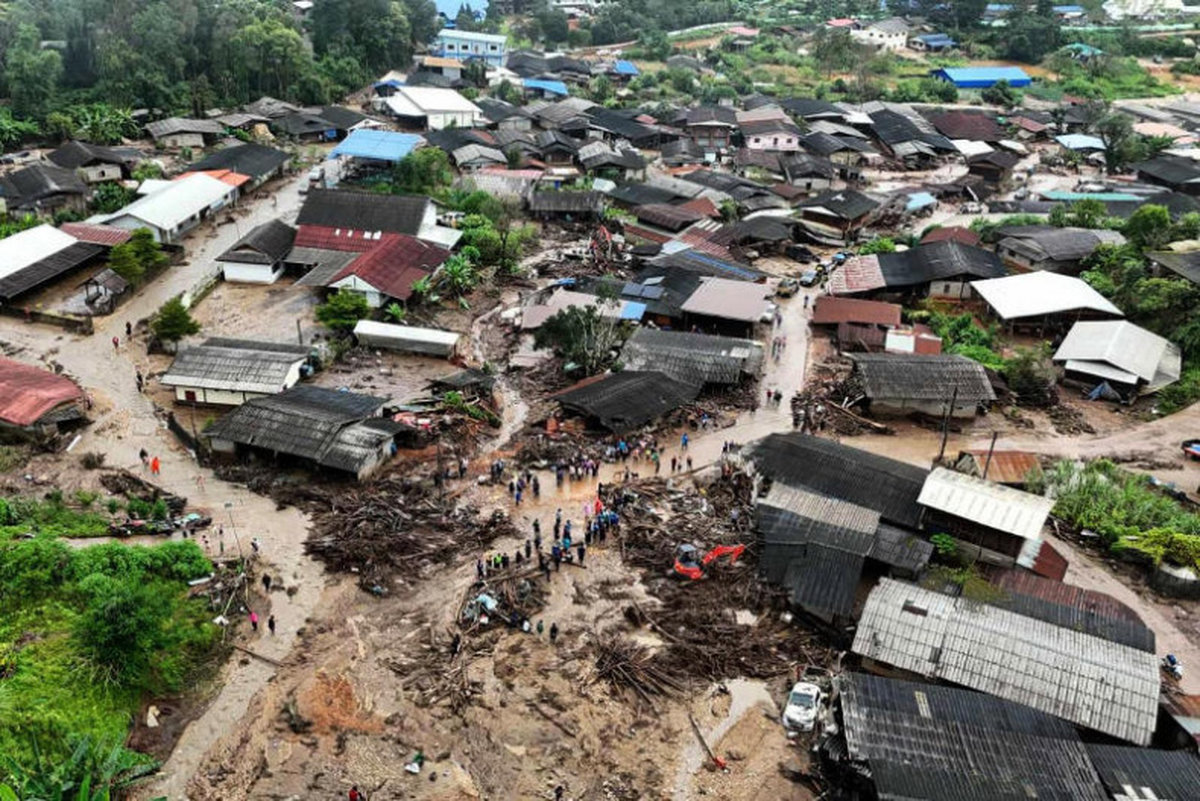 Thailand warnt: Eine Woche Dauerregen durch Tropensturm Kajiki Thailand warnt: Eine Woche Dauerregen durch Tropensturm Kajiki