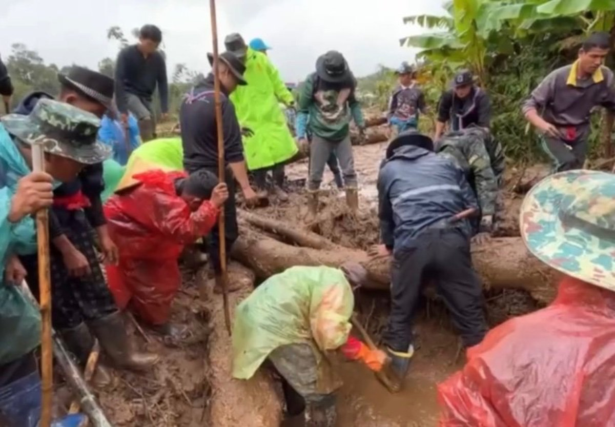 UPDATE: Sechs Tote, drei Vermisste nach Erdrutsch in Chiang Mai