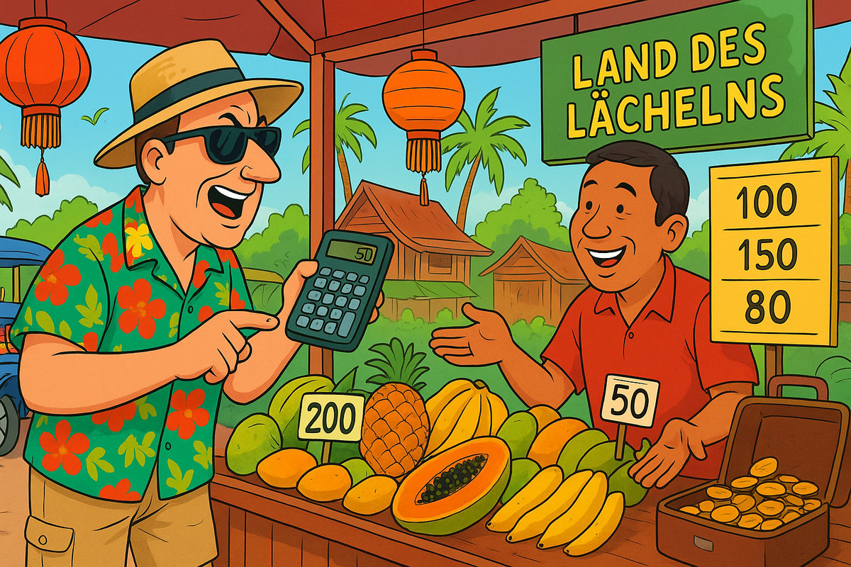 Der deutsche Fuffi im Land des Lächelns