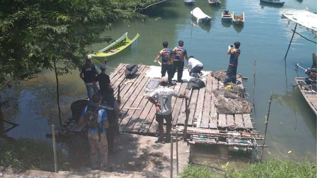 Frau mit Betonhanteln um Hals tot in Phang Nga gefunden