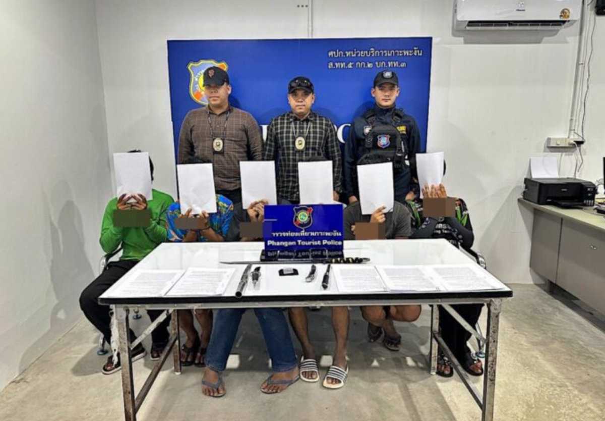 Koh Phangan: Polizei zerschlägt ausländische Drogenbande