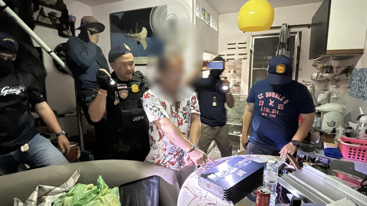 Razzia in Pattaya: Polizei schlägt dreifach zu