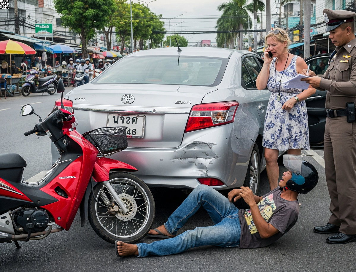 Unfall in Thailand: Warum eine Leserin lieber Schuld übernimmt als klagt