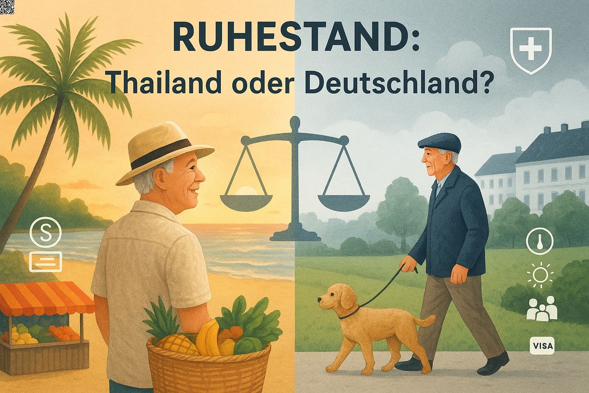 Ruhestand in Thailand oder Deutschland besser