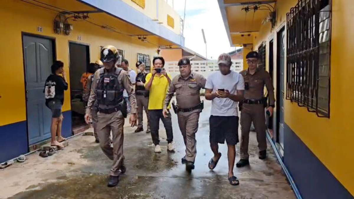 Ausländer in Udon Thani verhaftet Ausländer in Udon Thani verhaftet