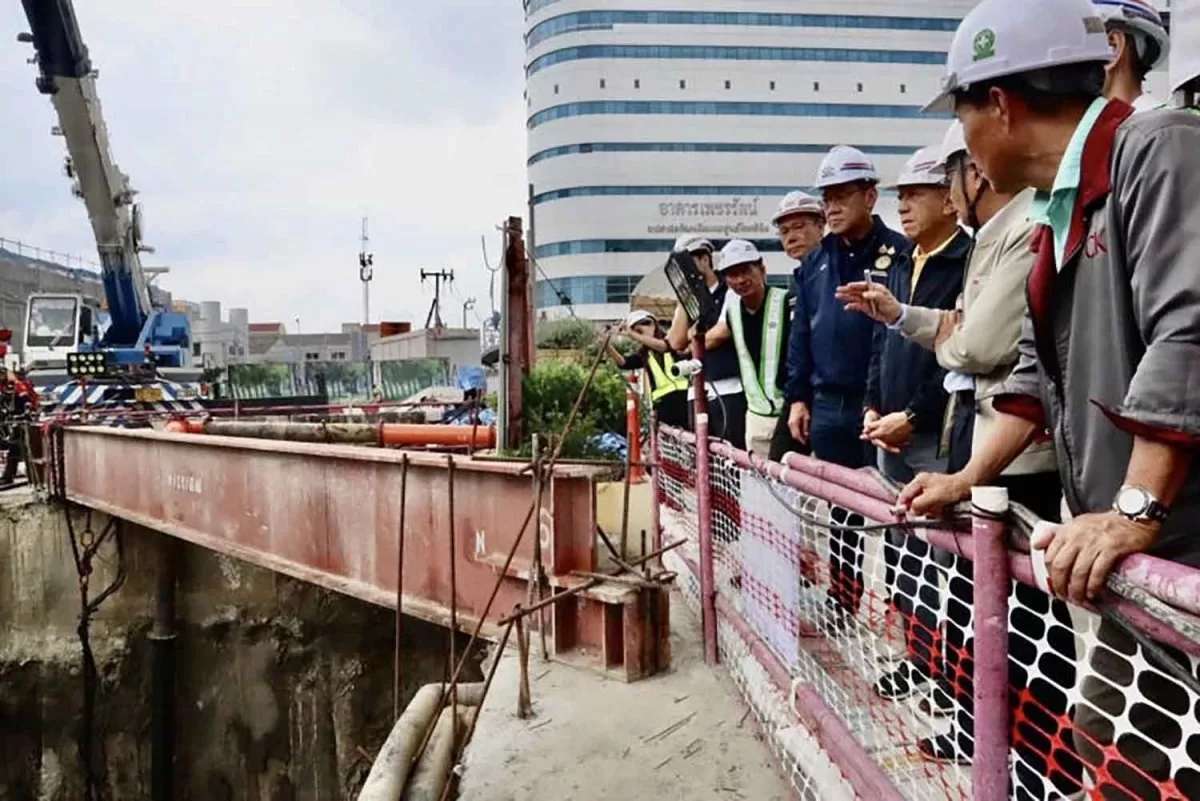 Bangkok: Sinkloch-Reparatur schreitet zügig voran