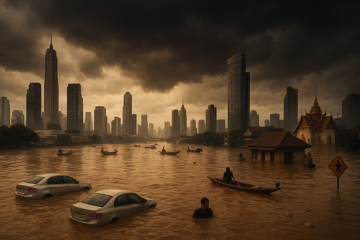 Bangkok sinkt ins Meer