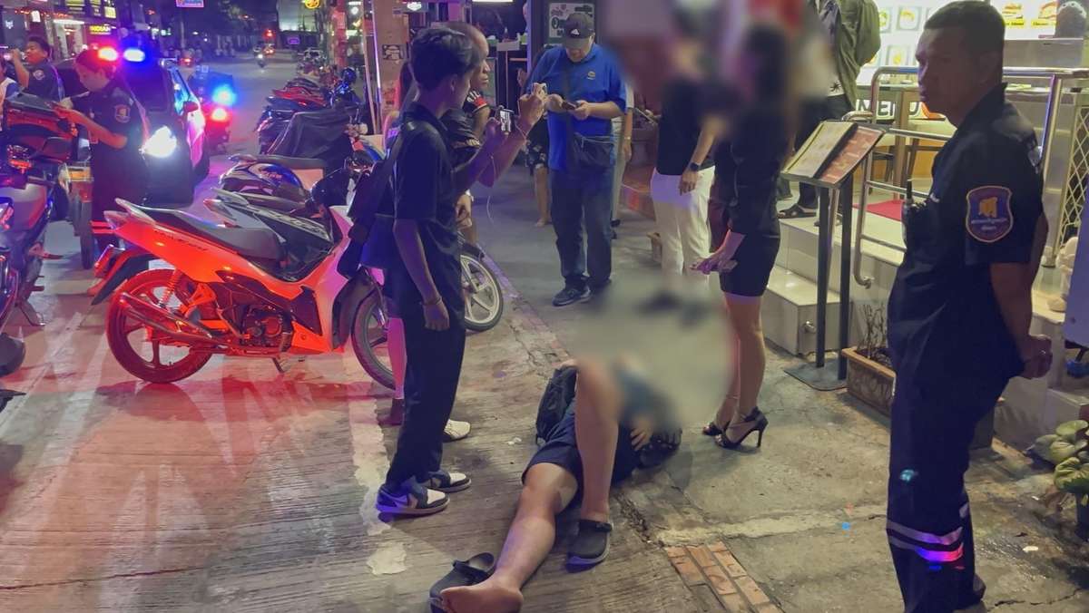 Brite schwer verletzt, Landsmann flüchtig