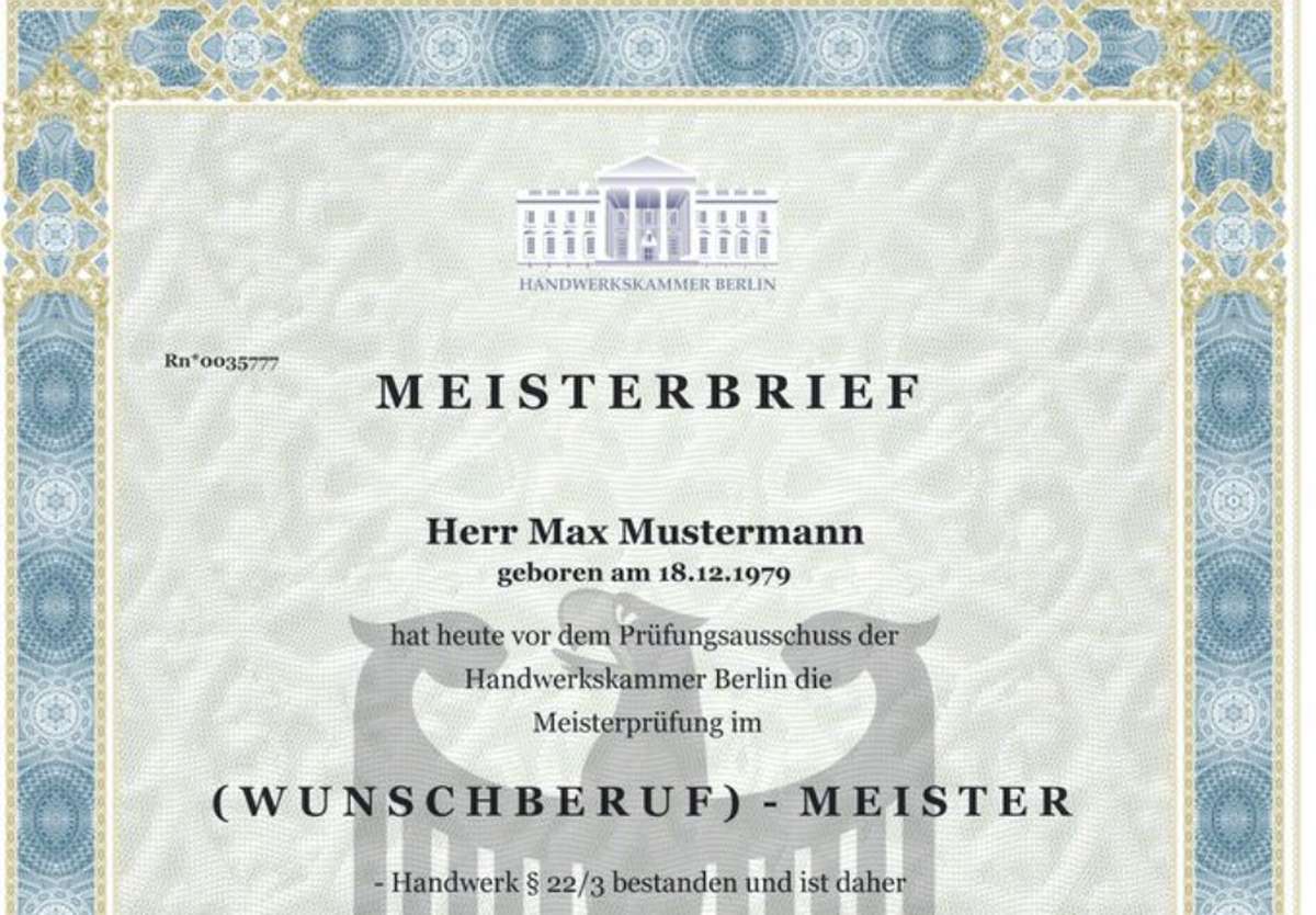 Falsche Meisterbriefe – Fälschungsdelikte im Handwerk