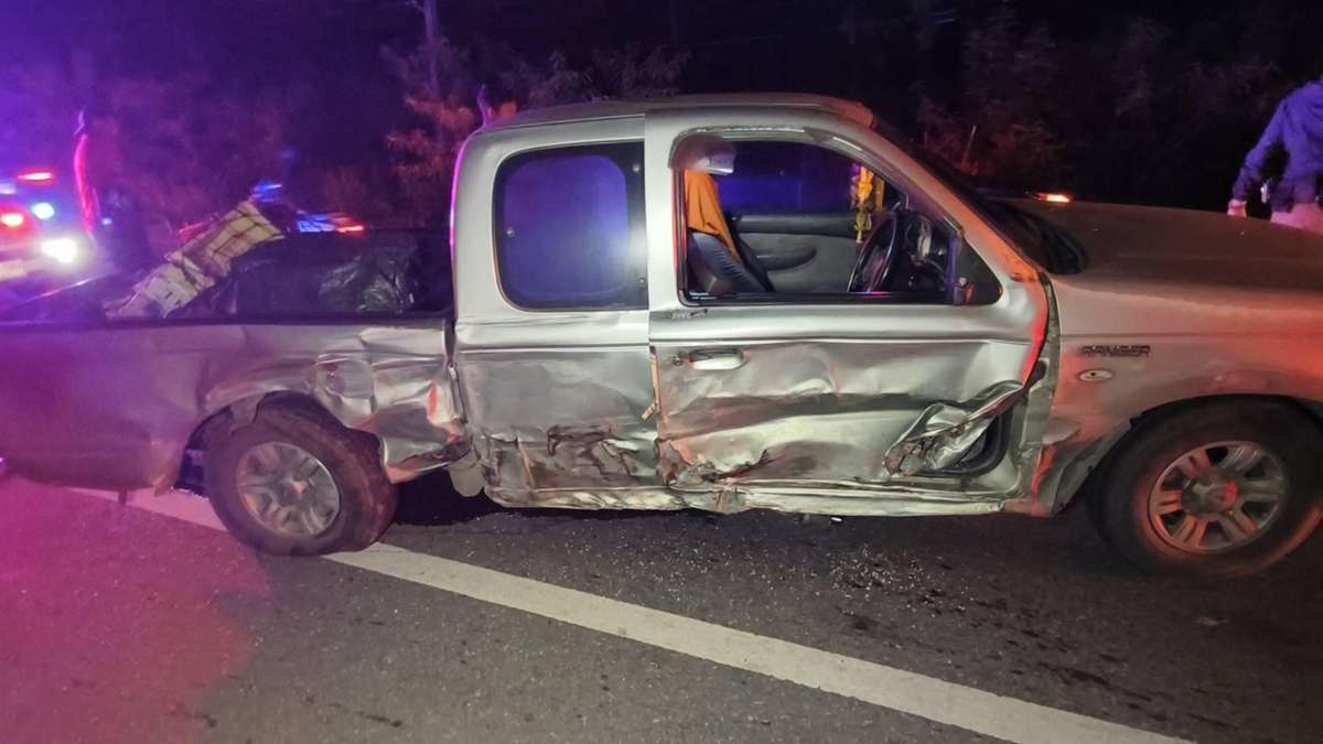 Polizei jagt Unfallflüchtigen