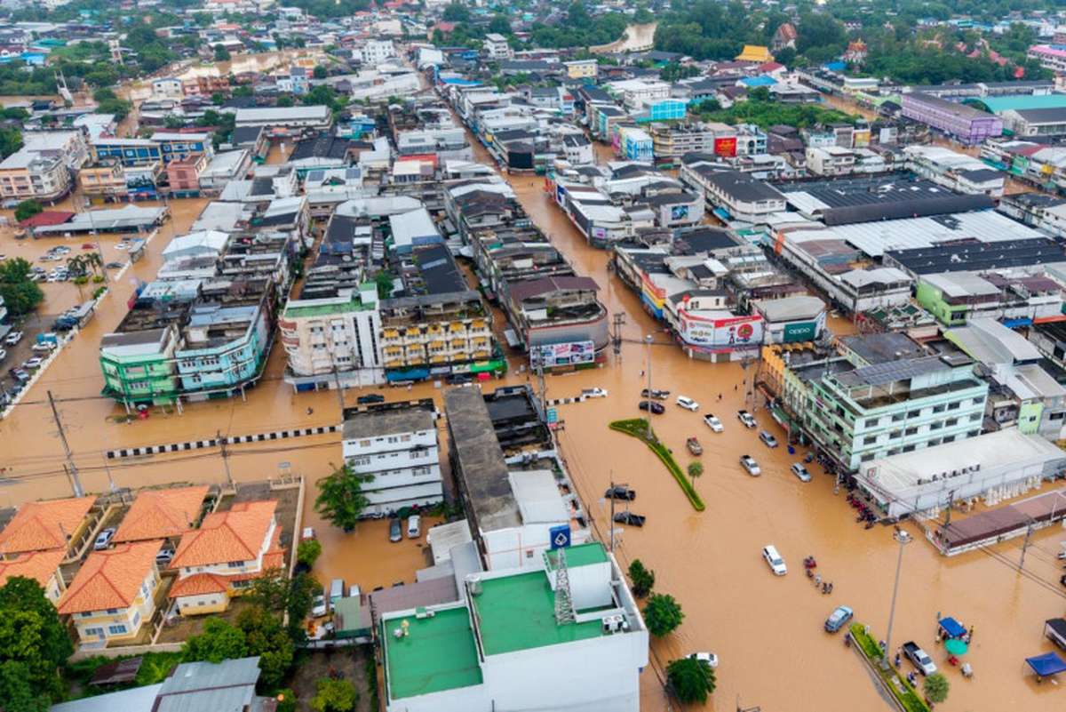 Rekordflut! Phetchabun versinkt im Wasser Rekordflut! Phetchabun versinkt im Wasser