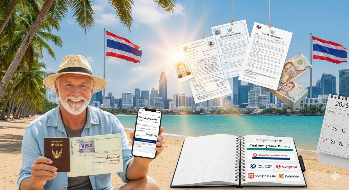 Thai Banken für Retirement Visa
