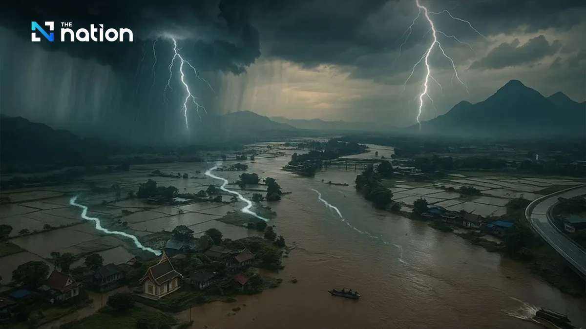 Tropensturm flutet Thailand Tropensturm flutet Thailand