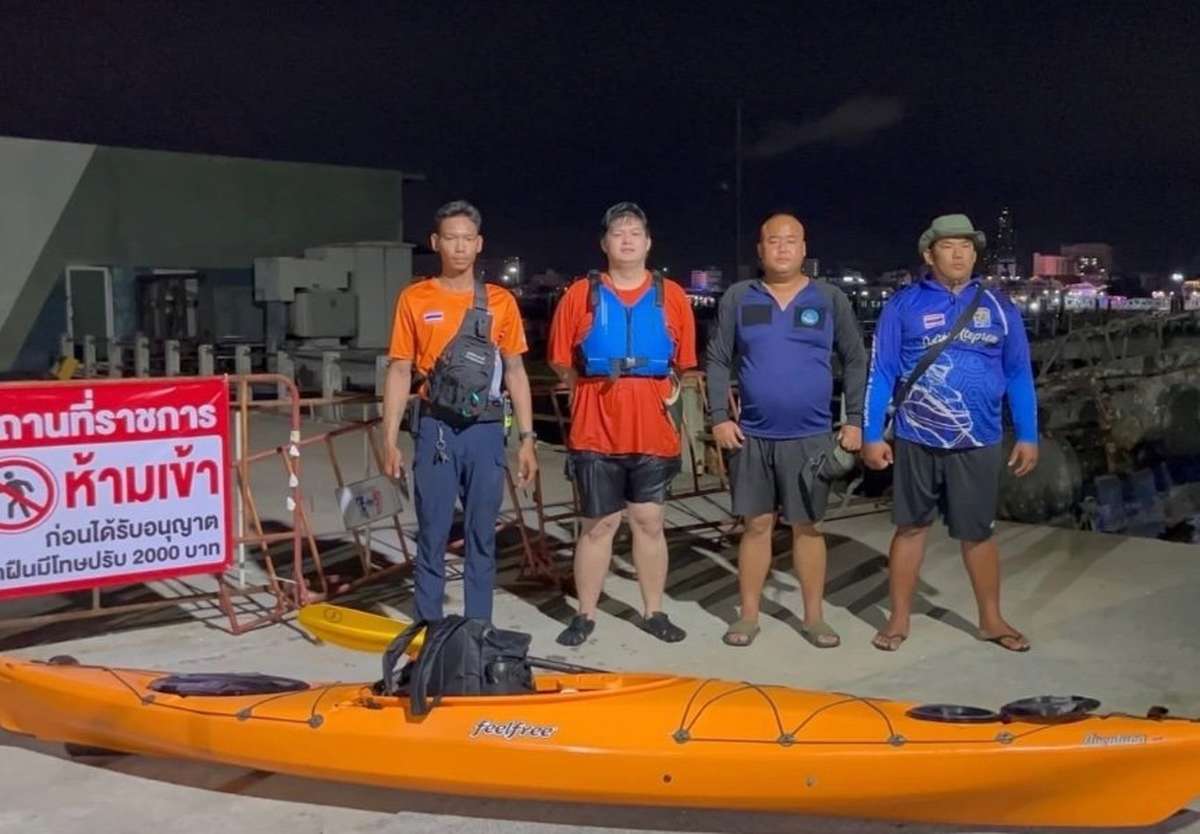 Uhr rettet Kajakfahrer