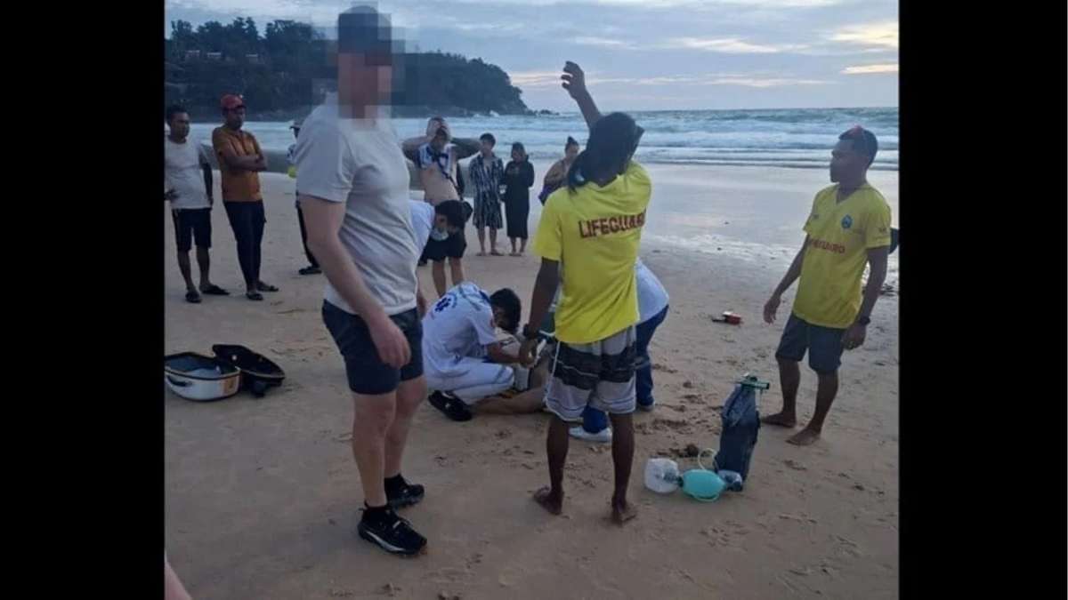 Wieder ertrinkt Ausländer am Karon Beach